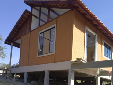 Casas Pré-fabricadas em Concreto